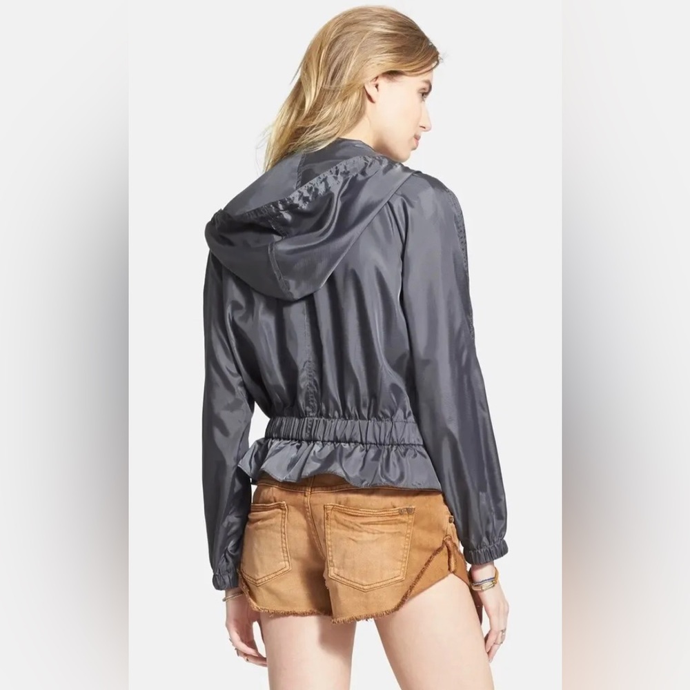 Free People Rain Jacket Excellent Condition Large - Picture 3 of 13